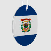 Conception du drapeau de l'État de Virginie-Occide (devant)