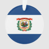 Conception du drapeau de l'État de Virginie-Occide (devant)