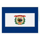 Conception du drapeau de l'État de Virginie-Occide (Devant horizontal)