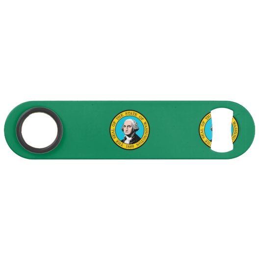 Conception du drapeau de l'État de Washington (Dos Horizontal)