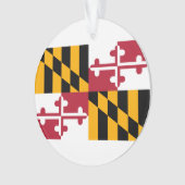 Conception du drapeau de l'État du Maryland (devant)