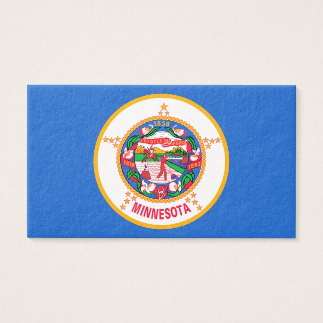 Conception du drapeau de l'État du Minnesota (Devant)