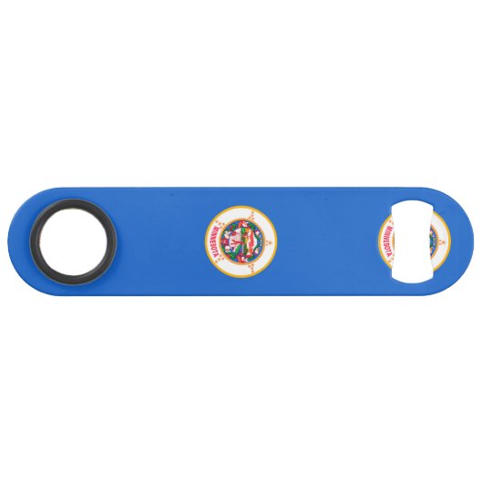 Conception du drapeau de l'État du Minnesota (Dos Horizontal)