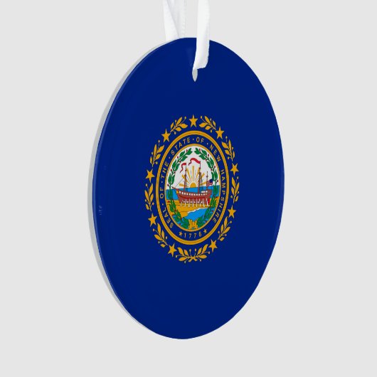 Conception du drapeau d'état du New Hampshire (devant)