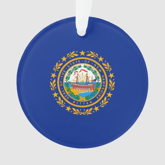 Conception du drapeau d'état du New Hampshire (devant)