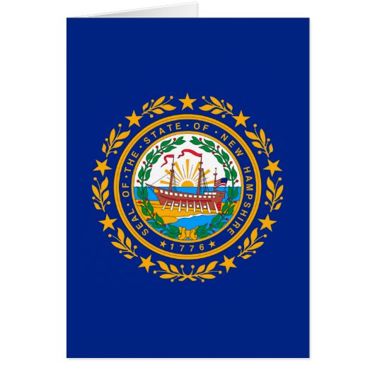 Conception du drapeau d'état du New Hampshire (Devant)