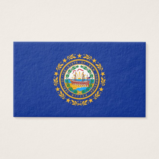 Conception du drapeau d'état du New Hampshire (Devant)