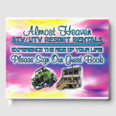 Conception du livre d'hôtes pour le complexe VTT P (Recto)