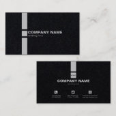 Conception du logo du Carte de visite professionne (Devant / Derrière)