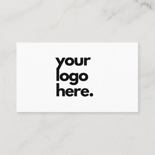 Conception du logo professionnel Carte de visite é (Dos)