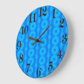 Conception du matériau du cercle bleu pour horloge (Angle)