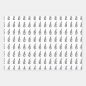 Conception du papier d'enveloppement numérique (Devant 2)