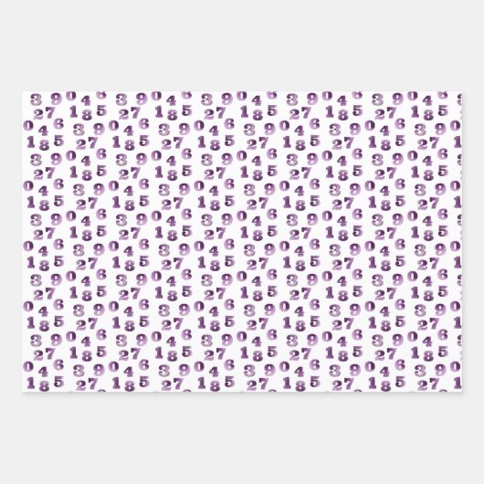 Conception du papier d'enveloppement numérique (Devant)