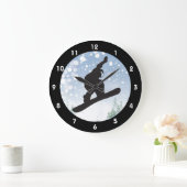 Conception du snowboard Horloge (Maison)