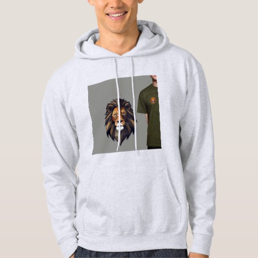 Conception du Sweat - shirt à capuche de logo géom (Devant)