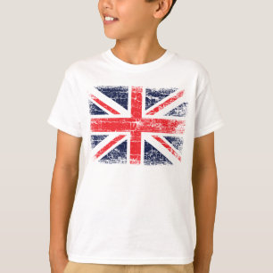 Conception du T-shirt de l'enfant britannique