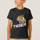 CONCEPTION DU TIGER SUR T-SHIRT (Devant)
