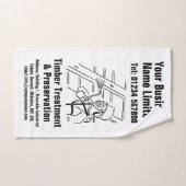 Conception du traitement et de la préservation du (Serviette à main)