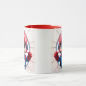 conception d'un habillage de mug de dessin animé d (Centre)