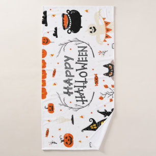 Conception d'un jeu Vintage d'éléments Halloween