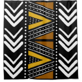 Conception d'un rideau de douche en tissu de boue (Devant)