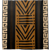 Conception d'un rideau de douche en tissu de boue  (Devant)