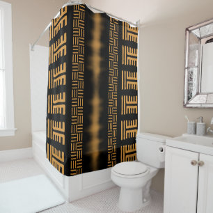 Conception d'un rideau de douche en tissu de boue 