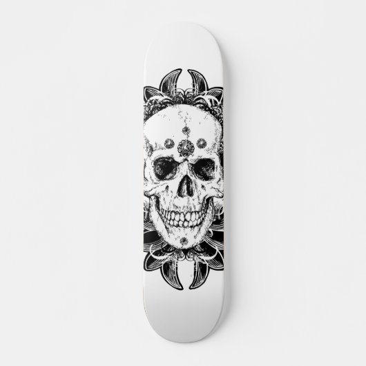Conception d'un skateboard métallique de la mort s (Devant)