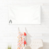 conception d'une bannière en vinyle avec un tampon (En situation)