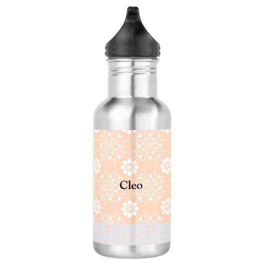 Conception d'une bouteille d'eau avec de mignons c (Droite)