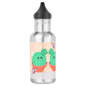 Conception d'une bouteille d'eau avec de mignons c (Gauche)