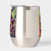 Conception d'une bouteille d'eau de caricature Sar (Droite)