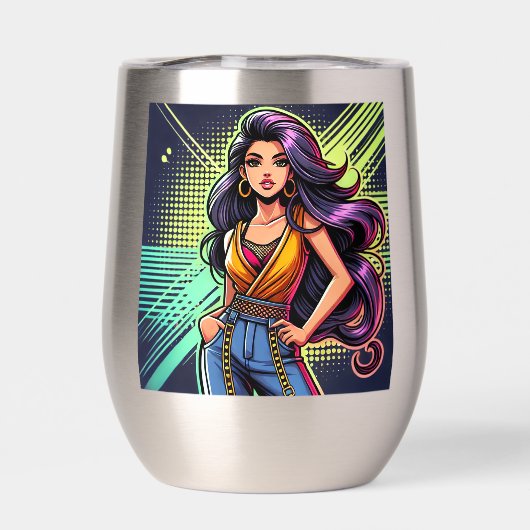 Conception d'une bouteille d'eau de caricature Sar (Arrière)