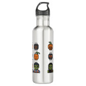 Conception éffrayante de la bouteille d'eau Hallow (Devant)