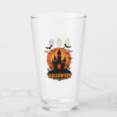 Conception éffrayante de verre d'Halloween (Dos)