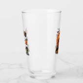 Conception éffrayante de verre d'Halloween (Gauche)