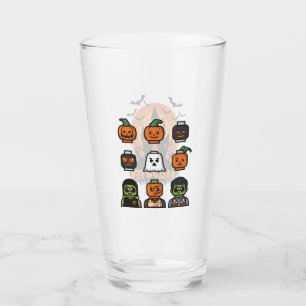 Conception éffrayante de verre d'Halloween