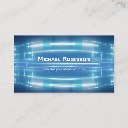 conception électrique, carte de visite moderne (Devant)