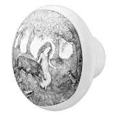 Conception en céramique de bouton de Rebekah van (Droite)