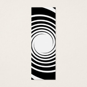 Conception en spirale noire et blanche