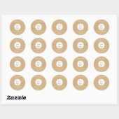 Conception Étiquette de produit de bougie (Feuille)