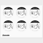 Conception Étiquette d'emballage de la jam d'abric (Feuille)