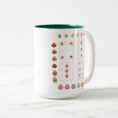 Conception extraordinaire de cartes à jouer Mug à (Devant droit)