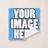 Conception facile Votre propre personnalisation un (Gant de toilette)