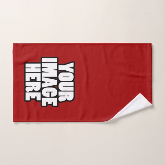 Conception facile Votre propre personnalisation un (Serviette à main)