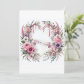 Conception faire-part de mariage (Debout devant)