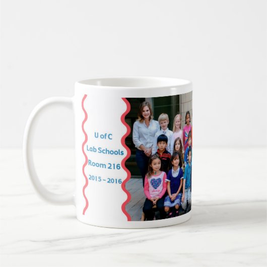 Conception faite sur commande 2016 de tasse d'UofC (Gauche)
