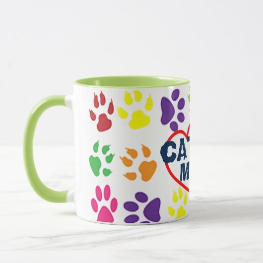 conception fière de tasse d'amant d'animal (Gauche)