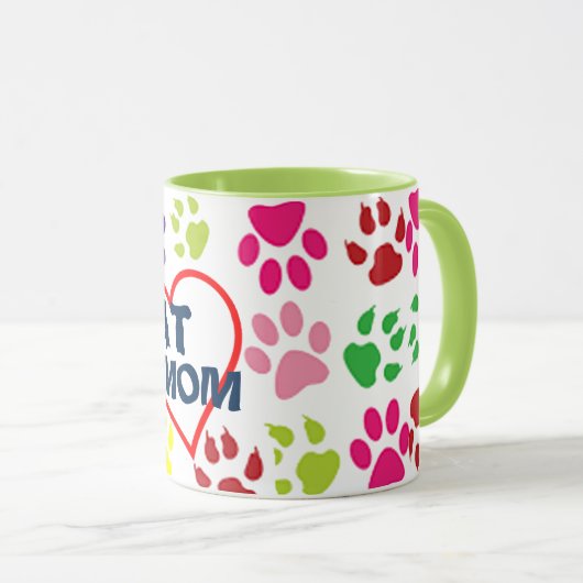 conception fière de tasse d'amant d'animal (Devant droit)