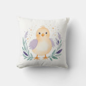 Conception florale Boho de Coussin de poussins mig (Recto)